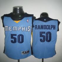 Memphis Grizzlies -50 Zach Randolph Light Revolution 30 Blue Stitched NBA Jersey