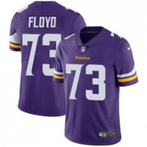 Nike Vikings -73 Sharrif Floyd Purple Team Color Stitched NFL Vapor Untouchable Limited Jersey