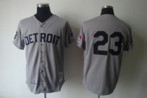 Mitchell And Ness 1969 Detroit Tigers #23 Willie Horton Grey Stitched MLB Jersey