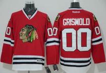 Chicago Blackhawks -00 Clark Griswold Red Home Stitched NHL Jersey