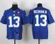 Nike New York Giants #13 Odell Beckham Jr Royal Blue Team Color With 1925-2014 Season Patch Men's St