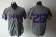 Mitchell And Ness 1968 Chicago Cubs -26 Billy Williams Grey Stitched Throwback MLB Jersey