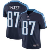 Nike Titans -87 Eric Decker Navy Blue Alternate Stitched NFL Vapor Untouchable Limited Jersey