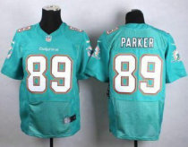 Nike Miami Dolphins -89 DeVante Parker Aqua Green Team Color Stitched NFL New Elite jersey