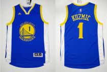 Revolution 30 Golden State Warriors -1 Ognjen Kuzmic Blue Stitched NBA Jersey