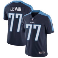 Nike Titans -77 Taylor Lewan Navy Blue Alternate Stitched NFL Vapor Untouchable Limited Jersey