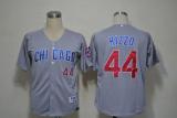 Chicago Cubs -44 Anthony Rizzo Grey Cool Base Stitched MLB Jersey