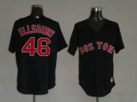 Boston Red Sox #46 Jacoby Ellsbury Stitched Dark Blue MLB Jersey