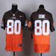 Nike Cleveland Browns -80 Dwayne Bowe Brown Orange Men's Stitched NFL Elite Fadeaway Fashion Jersey