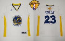 Revolution 30 Golden State Warriors -23 Draymond Green White Alternate The Finals Patch Stitched NBA