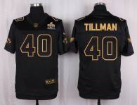 Nike Arizona Cardinals -40 Pat Tillman Pro Line Black Gold Collection Stitched NFL Elite Jersey