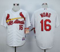 St Louis Cardinals #16 Kolten Wong White 1982 Turn Back The Clock Stitched MLB Jersey