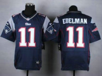 Nike New England Patriots -11 Julian Edelman Navy Blue Team Color NFL Elite Jersey