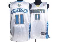 Denver Nuggets -11 Chris Andersen Stitched White NBA Jersey