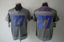Nike Bills -27 Stephon Gilmore Grey Shadow Stitched NFL Elite Jersey