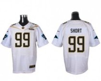 Nike Carolina Panthers -99 Kawann Short White 2016 Pro Bowl Stitched NFL Elite Jersey