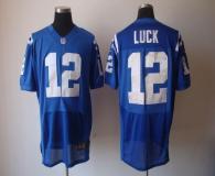 Nike Indianapolis Colts #12 Andrew Luck Royal Blue Team Color Men's Stitched NFL Elite Jersey