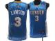 Denver Nuggets -3 Ty Lawson Stitched Baby Blue NBA Jersey