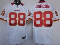 Nike Washington Redskins -88 Pierre Garcon White Men's Stitched NFL Elite Jersey