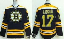 Boston Bruins -17 Milan Lucic Stitched Black NHL Jersey