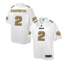 Nike Buffalo Bills -2 Dan Carpenter White NFL Pro Line Fashion Game Jersey