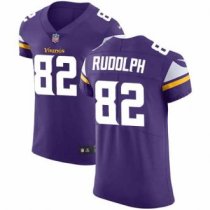 Nike Vikings -82 Kyle Rudolph Purple Team Color Stitched NFL Vapor Untouchable Elite Jersey
