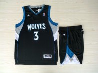 NBA Minnesota Timberwolves -3 Roy Suit -black