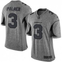 Nike Arizona Cardinals -3 Carson Palmer Gray Men's Stitched NFL Limited Gridiron Gray