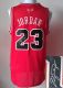 Revolution 30 Autographed Chicago Bulls -23 Michael Jordan Red Stitched NBA Jersey