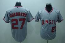 Los Angeles Angels of Anaheim -27 Vladimir Guerrero Stitched Grey MLB Jersey
