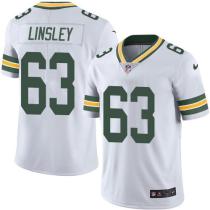 Nike Packers -63 Corey Linsley White Stitched NFL Vapor Untouchable Limited Jersey