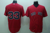 Boston Red Sox #33 Jason Varitek Stitched Red MLB Jersey