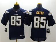 Nike San Diego Chargers #85 Antonio Gates Navy Blue Team Color Men’s Stitched NFL New Elite Jersey