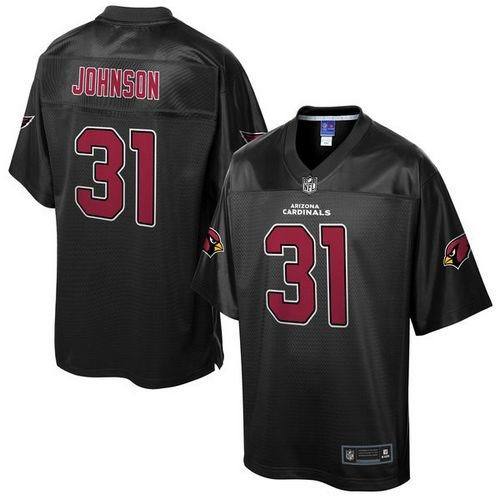 Nike Arizona Cardinals -31 David Johnson Black NFL Pro Line Black Reverse Fashion Game Jersey