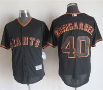 San Francisco Giants #40 Madison Bumgarner Black New Cool Base Stitched MLB Jersey