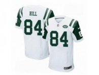 NEW NFL New York Jets -84 Hill white Jerseys(Elite)