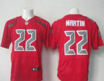 Nike Tampa Bay Buccaneers -22 Doug Martin Red Stitched NFL Elite Rush Jersey