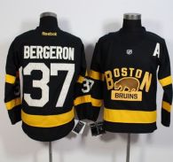 Boston Bruins -37 Patrice Bergeron Black 2016 Winter Classic Stitched NHL Jersey