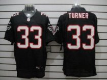 Nike Falcons 33 Michael Turner Black Alternate Stitched NFL Elite Jersey