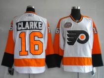 Philadelphia Flyers -16 Bobby Clarke Stitched Winter Classic White NHL Jersey