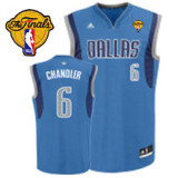 Dallas Mavericks 2011 Finals Patch -6 Tyson Chandler Revolution 30 Sky Blue Stitched NBA Jersey