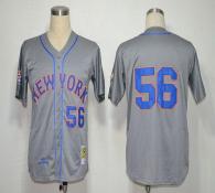Mitchell And Ness 1965 New York Mets -56 Tug McGraw Grey Stitched MLB Jersey