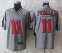 2013 NEW Nike Arizona Cardicals 11 Fitzgerald Grey Vapor Elite Jerseys
