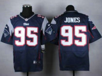 Nike New England Patriots -95 Chandler Jones Navy Blue Team Color NFL Elite Jersey