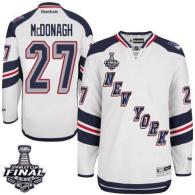 New York Rangers -27 Ryan McDonagh White 2014 Stadium Series With Stanley Cup Finals Stitched NHL Je