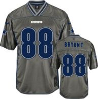Nike Dallas Cowboys #88 Dez Bryant Grey Men's Stitched NFL Elite Vapor Jersey