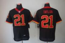 Nike Washington Redskins -21 Sean Taylor Black Men's Stitched NFL Elite Jersey