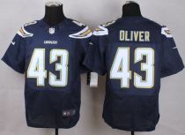 Nike San Diego Chargers #43 Branden Oliver Navy Blue Team Color Men’s Stitched NFL New Elite Jersey