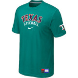 Texas Rangers Green Nike Short Sleeve Practice T-Shirt