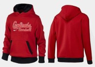 St Louis Cardinals Pullover Hoodie Red Black